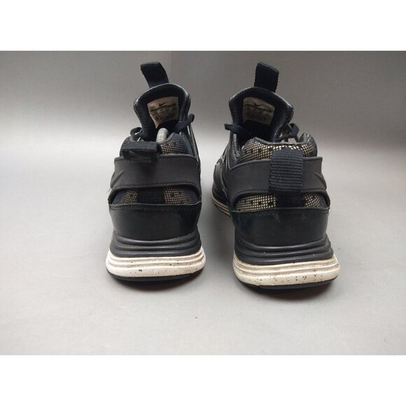 Nike Men's Lunar Huarache Light SP Black White Fashion Shoes 776373-001 / US 12 - Picture 2 of 15